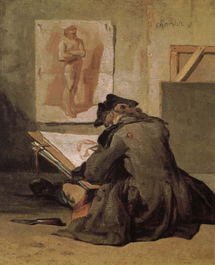 Jean Baptiste Simeon Chardin People are painting